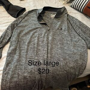 Under armour quarter zip pull over